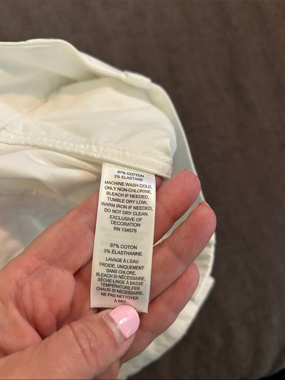 Vineyard Vines White Chino Bermuda Shorts - Picture 5 of 5